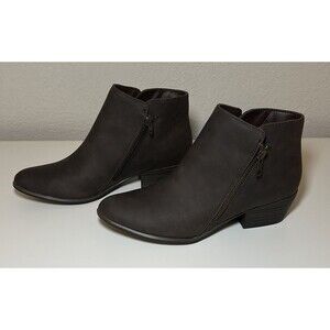 UNION BAY Trista Dark Brown Booties Women's SIZE 7.5